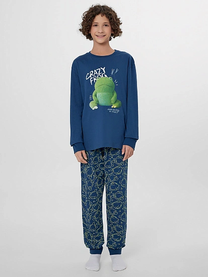 картинка КОМПЛЕКТ ДЛЯ МАЛЬЧИКОВ (ЛОНГСЛИВ, БРЮКИ) от магазина одежды для мальчиков от бренда Mark Formelle