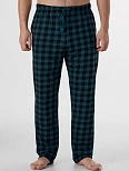 Брюки домашние мужские в клетку