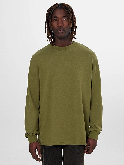 картинка Свитшот мужской зеленый от магазина мужской одежды Mark Formelle