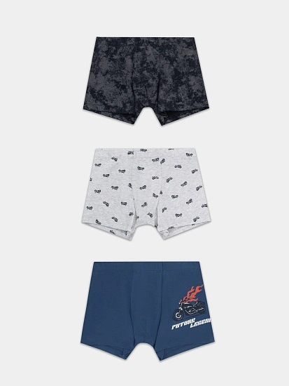 картинка ТРУСЫ ДЛЯ МАЛЬЧИКОВ (3ШТ.) от магазина одежды для мальчиков от бренда Mark Formelle