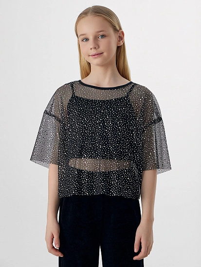 картинка БЛУЗКА ДЛЯ ДЕВОЧЕК от известного бренда одежды для девочек Mark Formelle