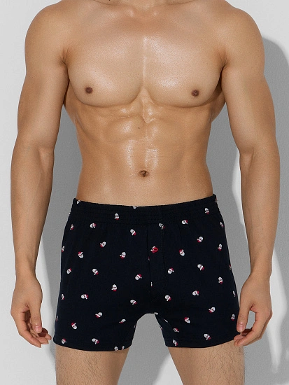картинка Трусы-шорты мужские новогодние от магазина мужской одежды Mark Formelle