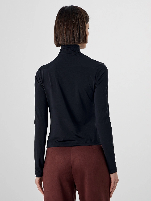 Джемпер женский черный - 2