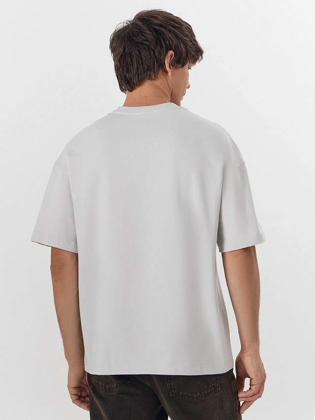 Футболка мужская серая - 2