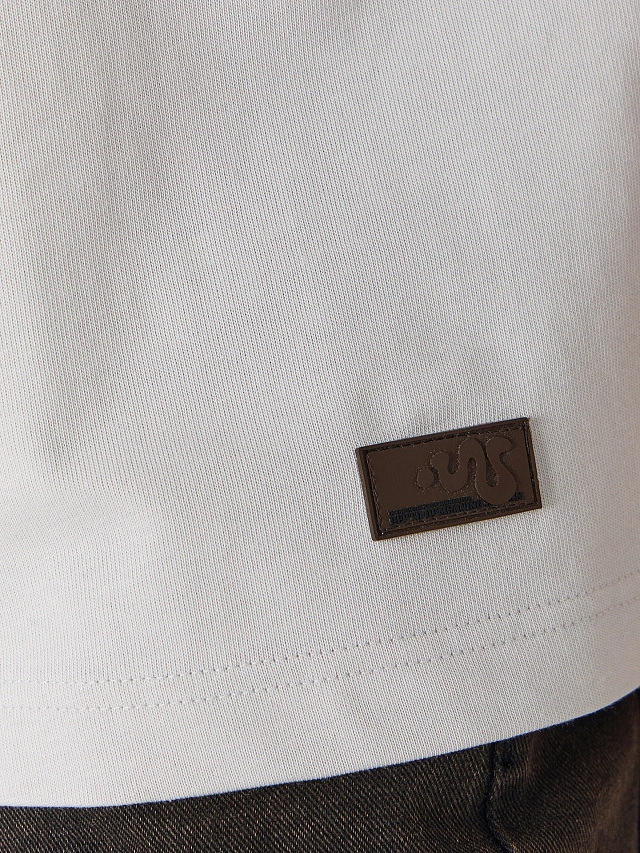 Футболка мужская серая - 4