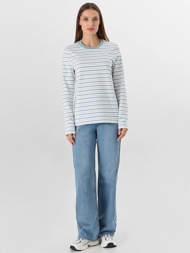 Джемпер женский в полоску - 3