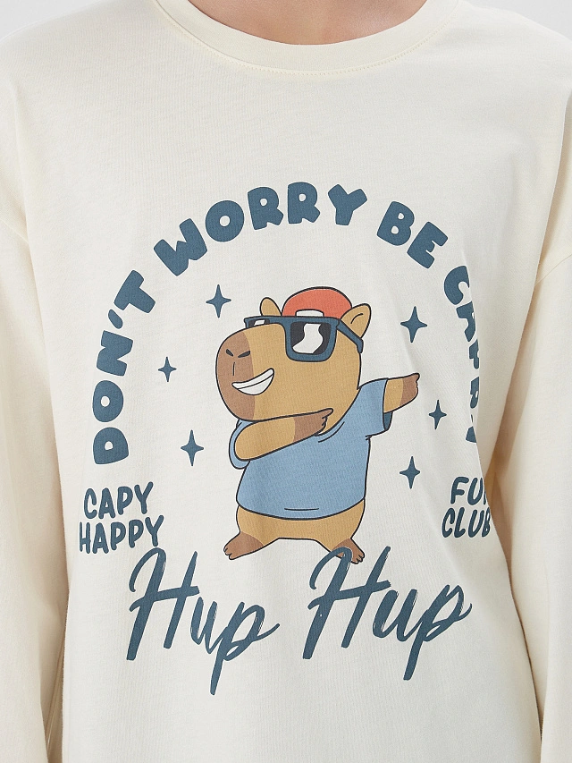 КОМПЛЕКТ ДЛЯ МАЛЬЧИКОВ (ЛОНГСЛИВ, БРЮКИ) - 4