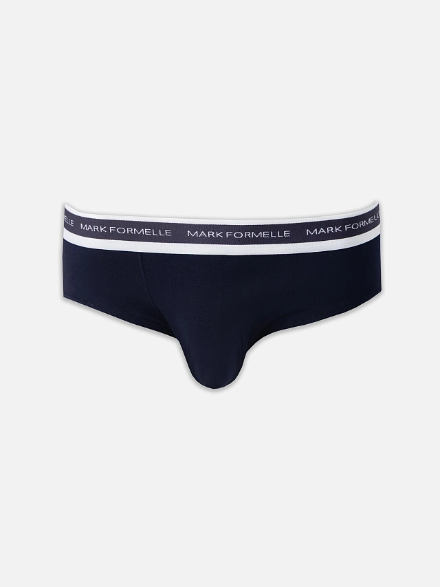 Трусы плавки анатомические мужские синие - 8