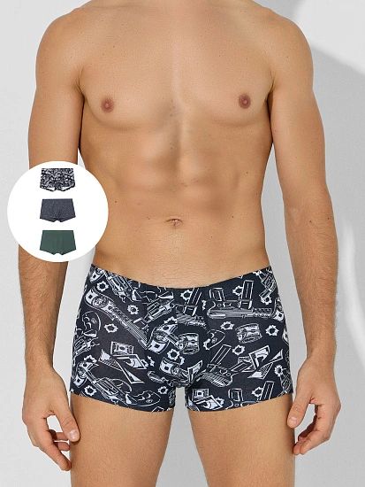 картинка ТРУСЫ МУЖСКИЕ (3ШТ) от магазина мужской одежды Mark Formelle