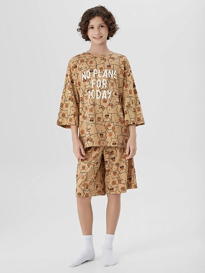 картинка КОМПЛЕКТ ДЛЯ МАЛЬЧИКОВ (ДЖЕМПЕР, ШОРТЫ) от магазина одежды для мальчиков от бренда Mark Formelle