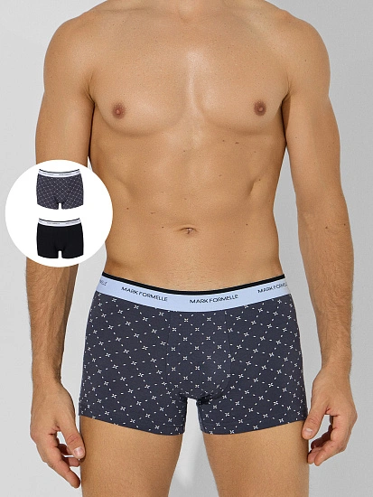 картинка Трусы боксеры мужские в наборе, 2 шт от магазина мужской одежды Mark Formelle