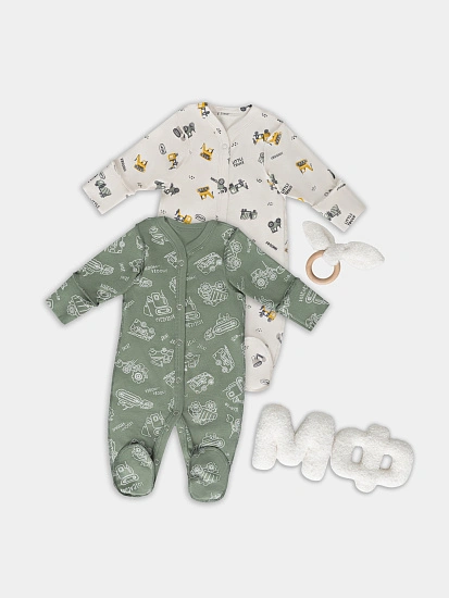 картинка КОМБИНЕЗОН НАТЕЛЬНЫЙ ДЕТСКИЙ (2ШТ.) от магазина Одежда+