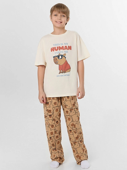 картинка КОМПЛЕКТ ДЛЯ МАЛЬЧИКОВ (ДЖЕМПЕР, БРЮКИ) от магазина одежды для мальчиков от бренда Mark Formelle