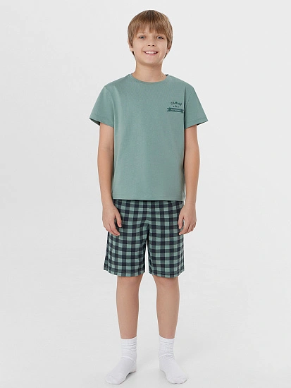 картинка КОМПЛЕКТ ДЛЯ МАЛЬЧИКОВ (ФУТБОЛКА, ШОРТЫ) от магазина одежды для мальчиков от бренда Mark Formelle