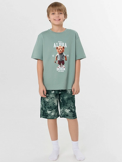картинка КОМПЛЕКТ ДЛЯ МАЛЬЧИКОВ (ДЖЕМПЕР, ШОРТЫ) от магазина одежды для мальчиков от бренда Mark Formelle
