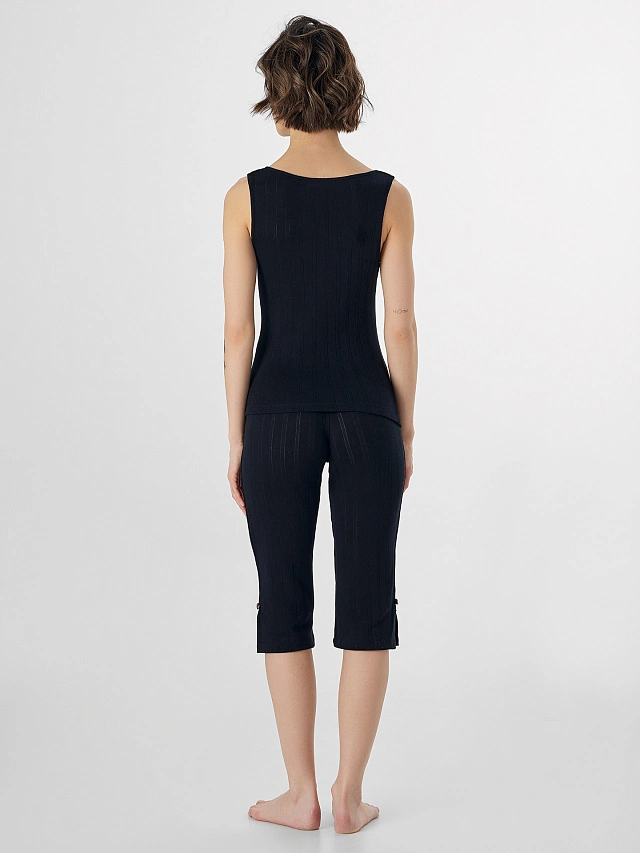 Комплект домашний женский черный - 2