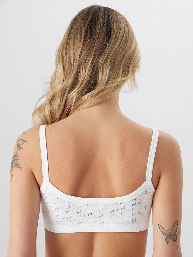 Топ домашний женский белый - 5