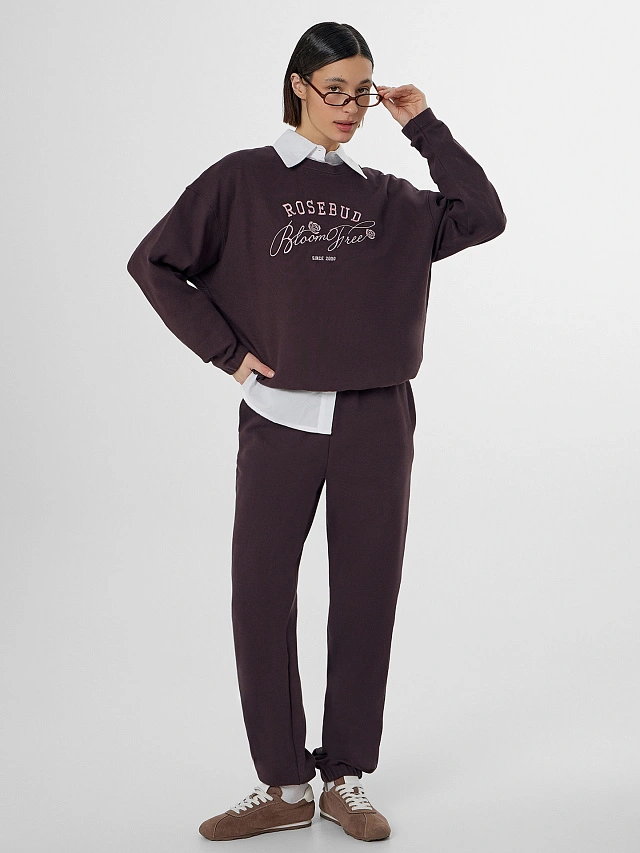 Комплект женский коричневый - 11