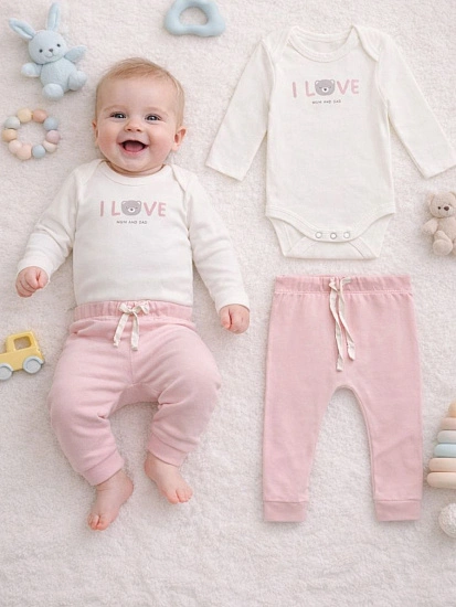 картинка Комплект детский: боди и ползунки от магазина Одежда+