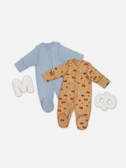 картинка Комбинезон нательный детский в наборе, 2 шт от магазина Одежда+