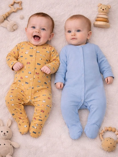 картинка Комбинезон нательный детский в наборе, 2 шт от магазина Одежда+