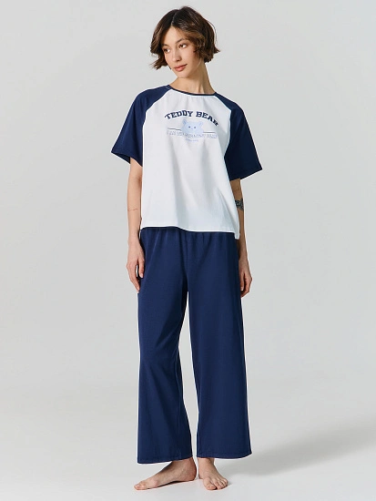 картинка Комплект домашний женский: футболка и бриджи от магазина стильной одежды Mark Formelle