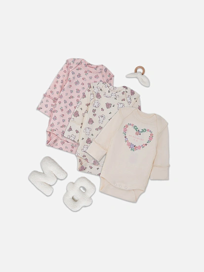 картинка Боди детское в наборе, 3 шт от магазина Одежда+