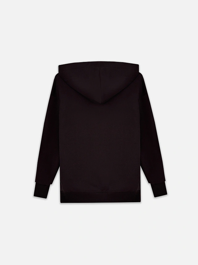 Толстовка женская коричневая на молнии - 9