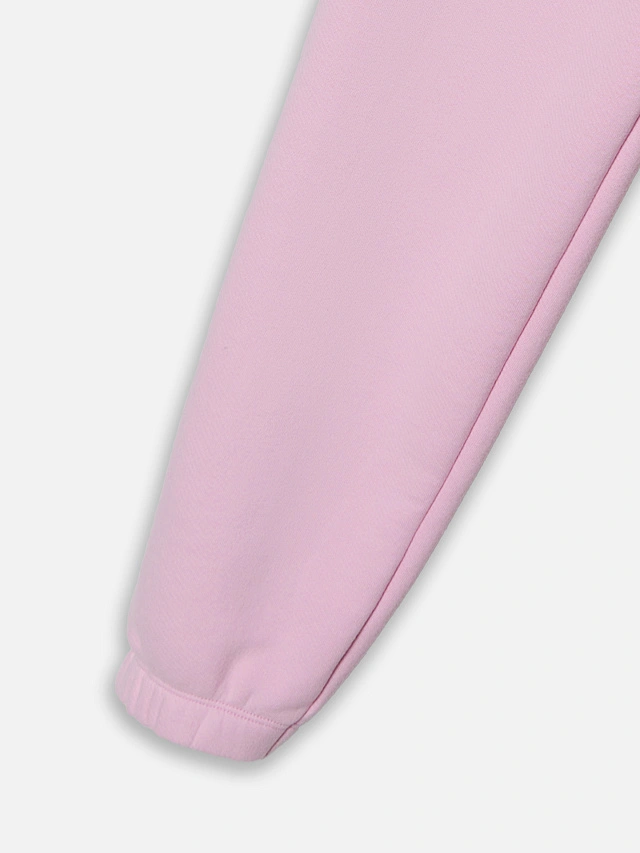 Теплые брюки женские розовые с начесом - 8