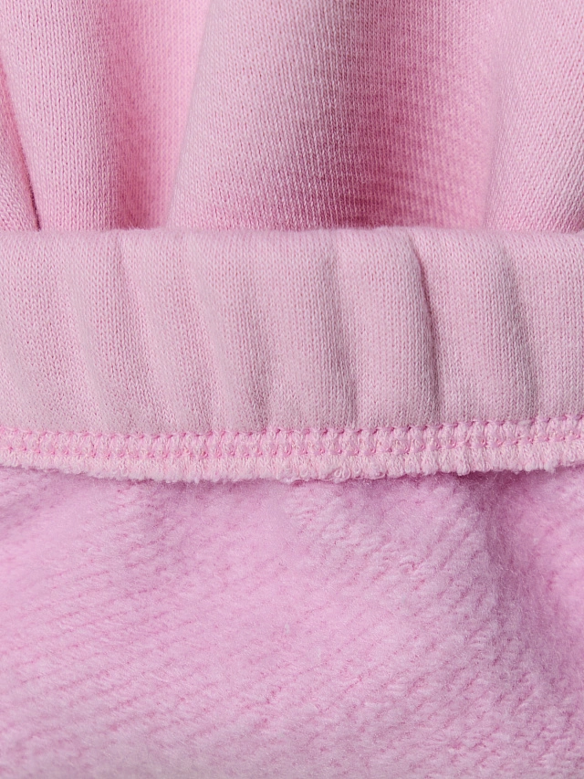 Теплые брюки женские розовые с начесом - 9