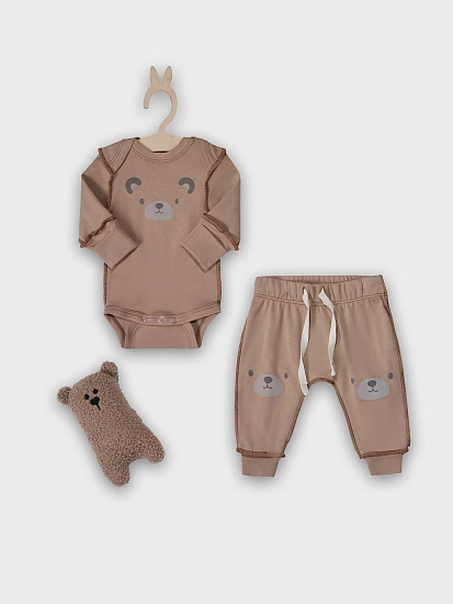 картинка КОМПЛЕКТ ДЕТСКИЙ (БОДИ, ПОЛЗУНКИ) от магазина Одежда+