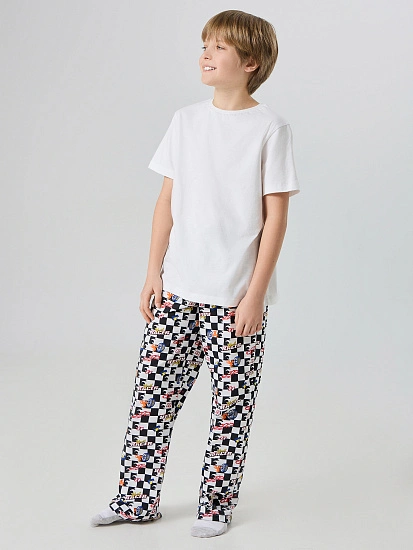 картинка БРЮКИ ДЛЯ МАЛЬЧИКОВ ДОМАШНИЕ от магазина одежды для мальчиков от бренда Mark Formelle