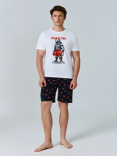картинка Комплект мужской домашний "Мужество. Стойкость" от магазина мужской одежды Mark Formelle