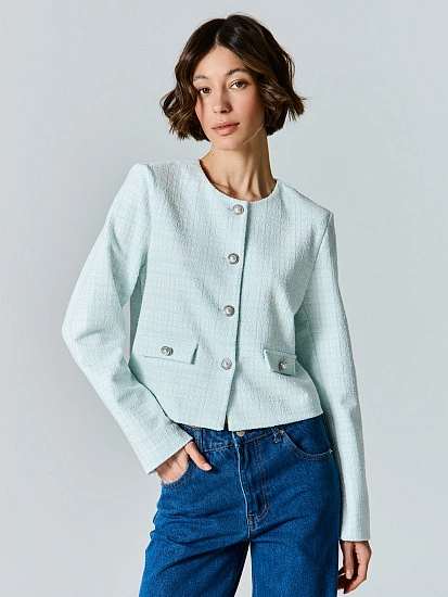 картинка Жакет женский укороченный от магазина стильной одежды Mark Formelle