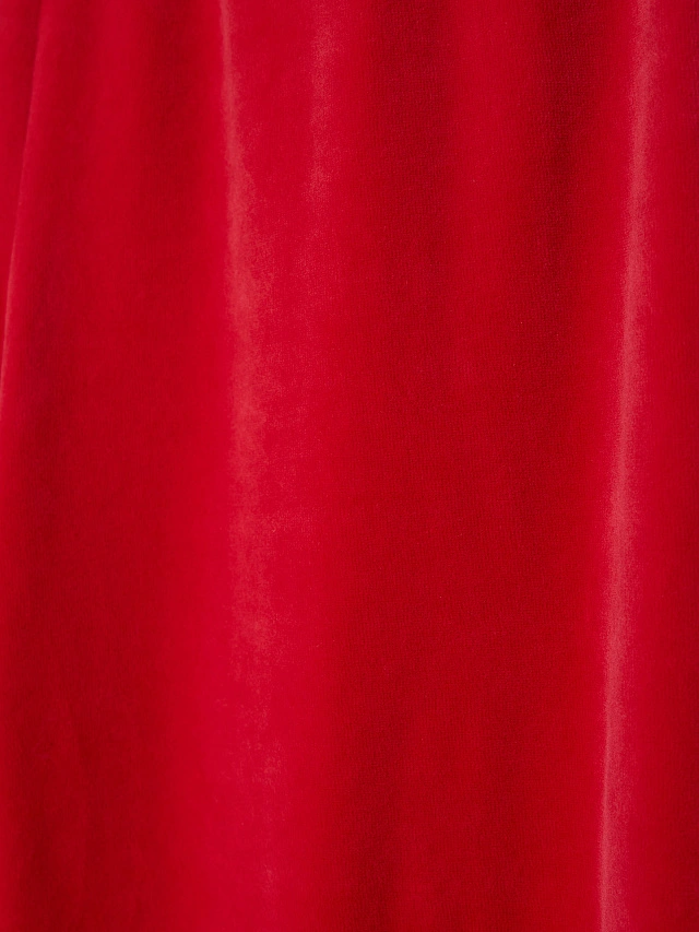 Брюки женские красные велюровые - 10