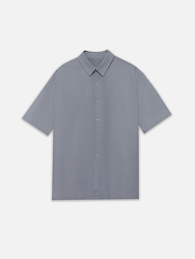 Комплект мужской льняной серый - 5