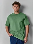 Футболка мужская базовая зеленая