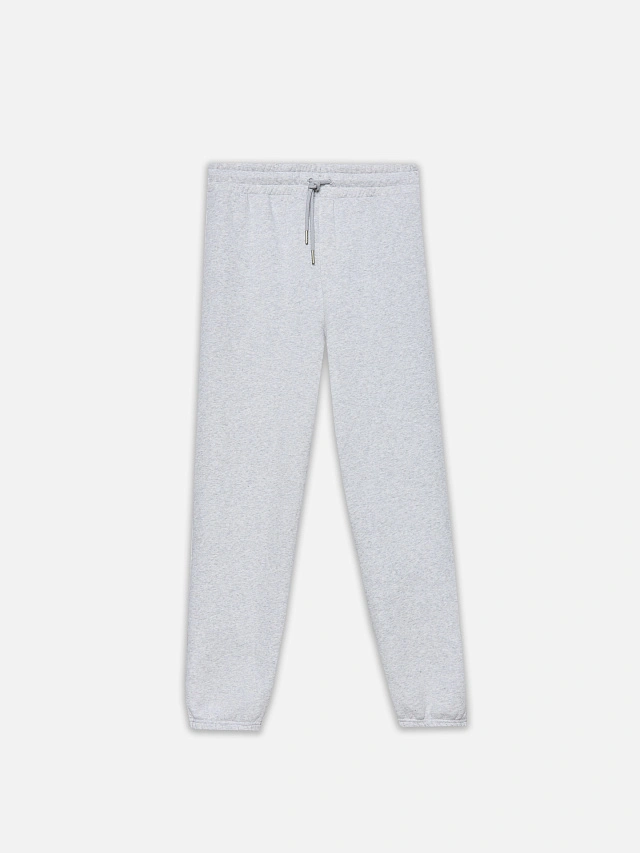 Теплые брюки мужские серые с начесом - 7