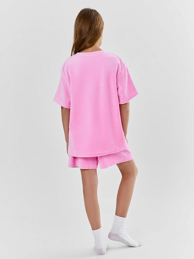 КОМПЛЕКТ ДЛЯ ДЕВОЧЕК (ДЖЕМПЕР, ШОРТЫ) - 3