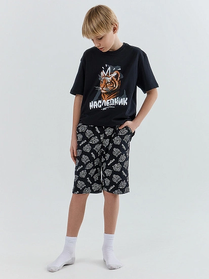 картинка КОМПЛЕКТ ДЛЯ МАЛЬЧИКОВ (ДЖЕМПЕР, ШОРТЫ) от магазина одежды для мальчиков от бренда Mark Formelle
