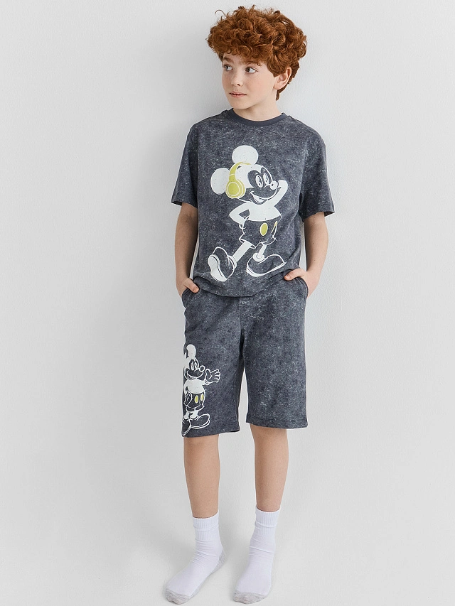 КОМПЛЕКТ ДЛЯ МАЛЬЧИКОВ (ДЖЕМПЕР, ШОРТЫ) - 2