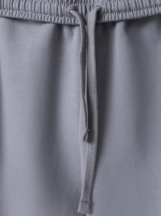 Брюки мужские серые с лампасами - 2