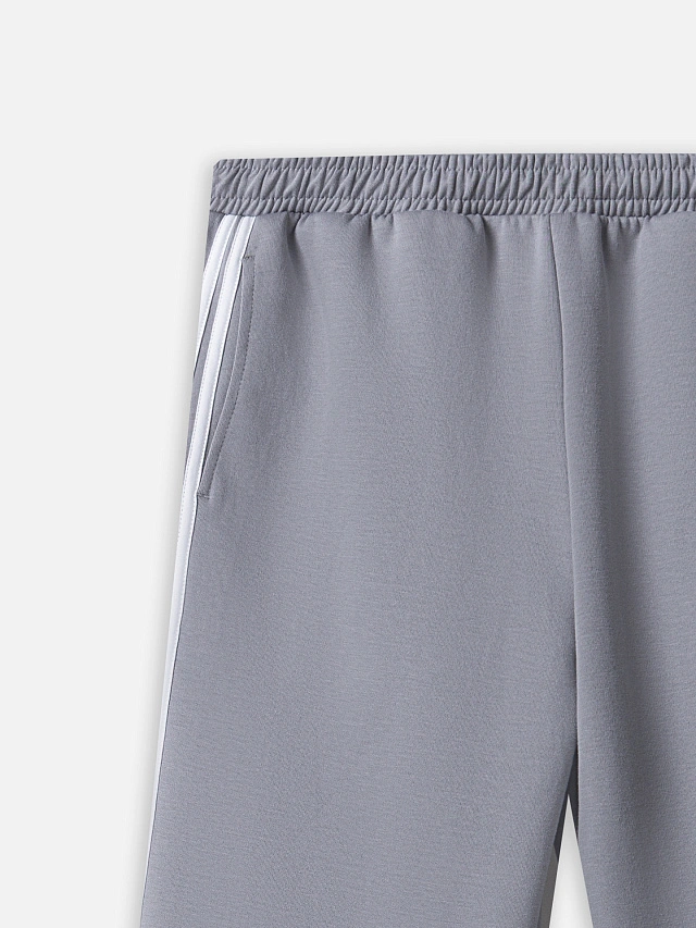 Брюки мужские серые с лампасами - 8