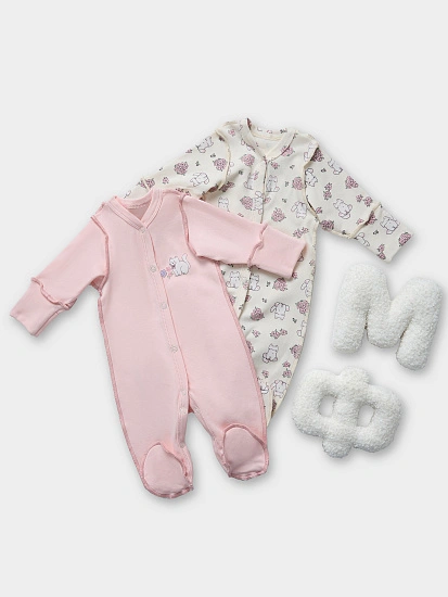 картинка КОМБИНЕЗОН НАТЕЛЬНЫЙ ДЕТСКИЙ (2ШТ.) от магазина Одежда+