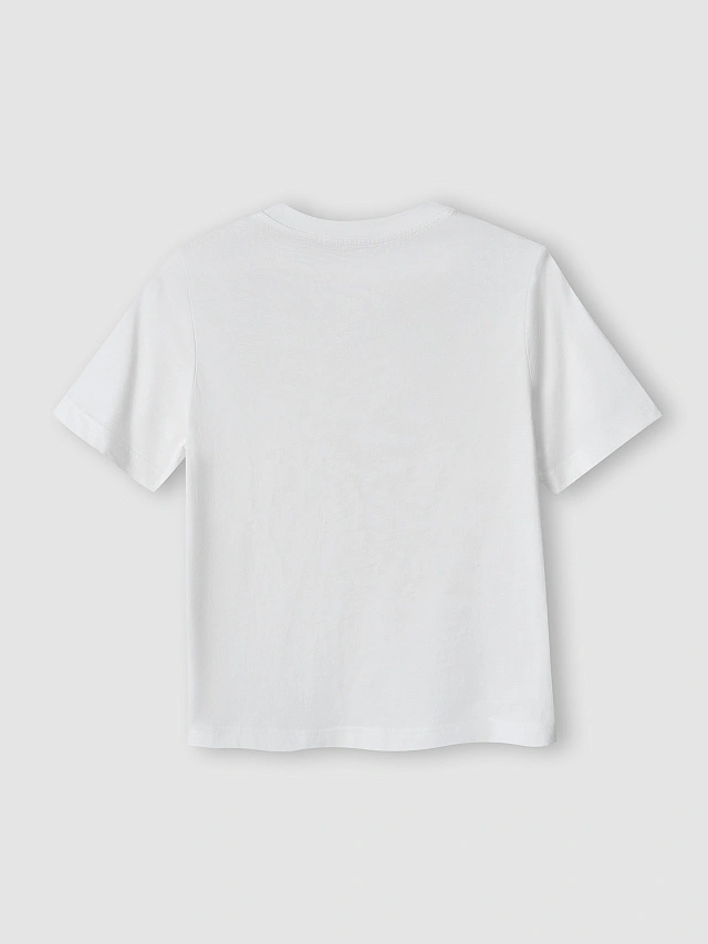 Футболка базовая женская белая - 7