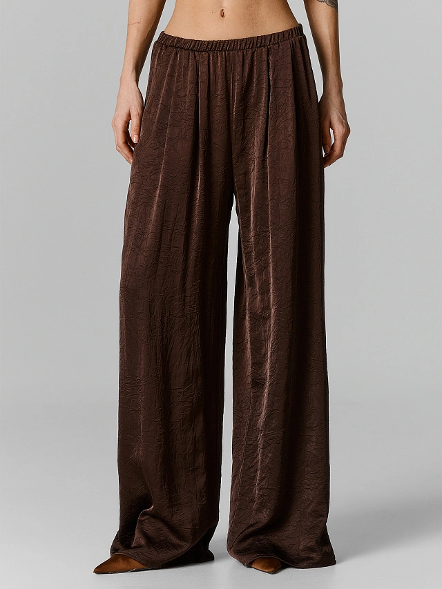 Брюки женские коричневые - 3