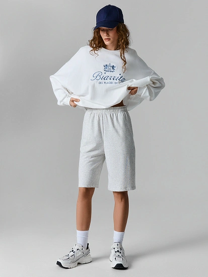 картинка Шорты домашние женские серые от магазина стильной одежды Mark Formelle