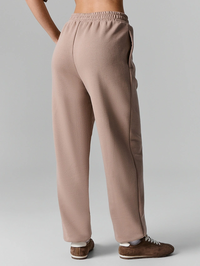 Брюки спортивные женские коричневые - 3