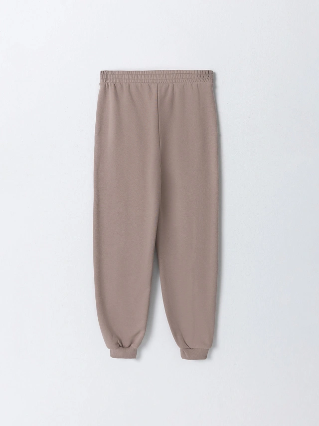 Брюки спортивные женские коричневые - 7