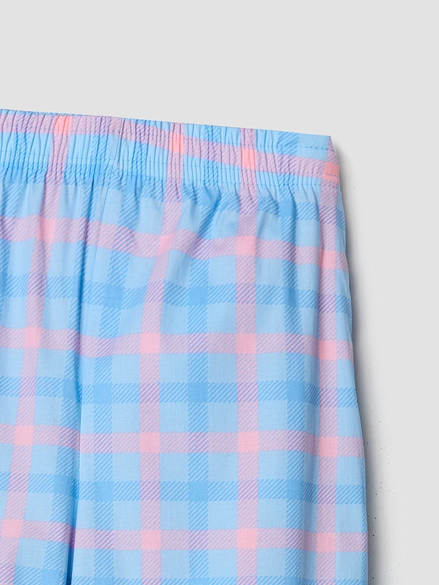 Комплект домашний для девочек голубой - 9